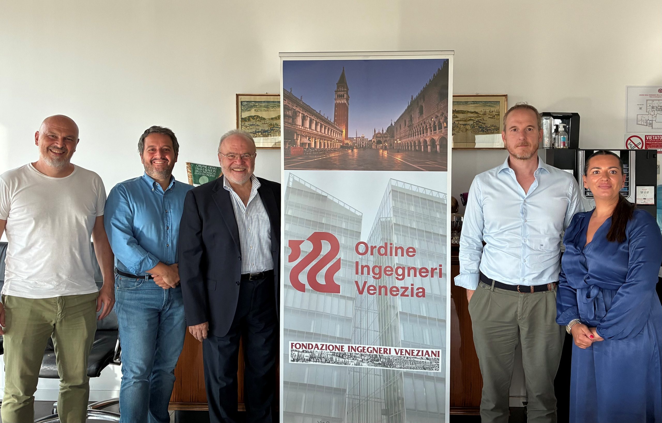 LA FONDAZIONE INGEGNERI VENEZIANI SI RINNOVA: NEL CONSIGLIO, PER LA PRIMA VOLTA, ANCHE L’UNIVERSITA’ CA’ FOSCARI DI VENEZIA